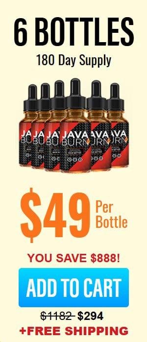 Java Burn 6 Bottles